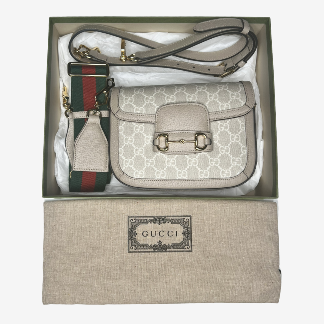 Gucci Horsebit 1955 GG Bag - The Luxury Savvy
