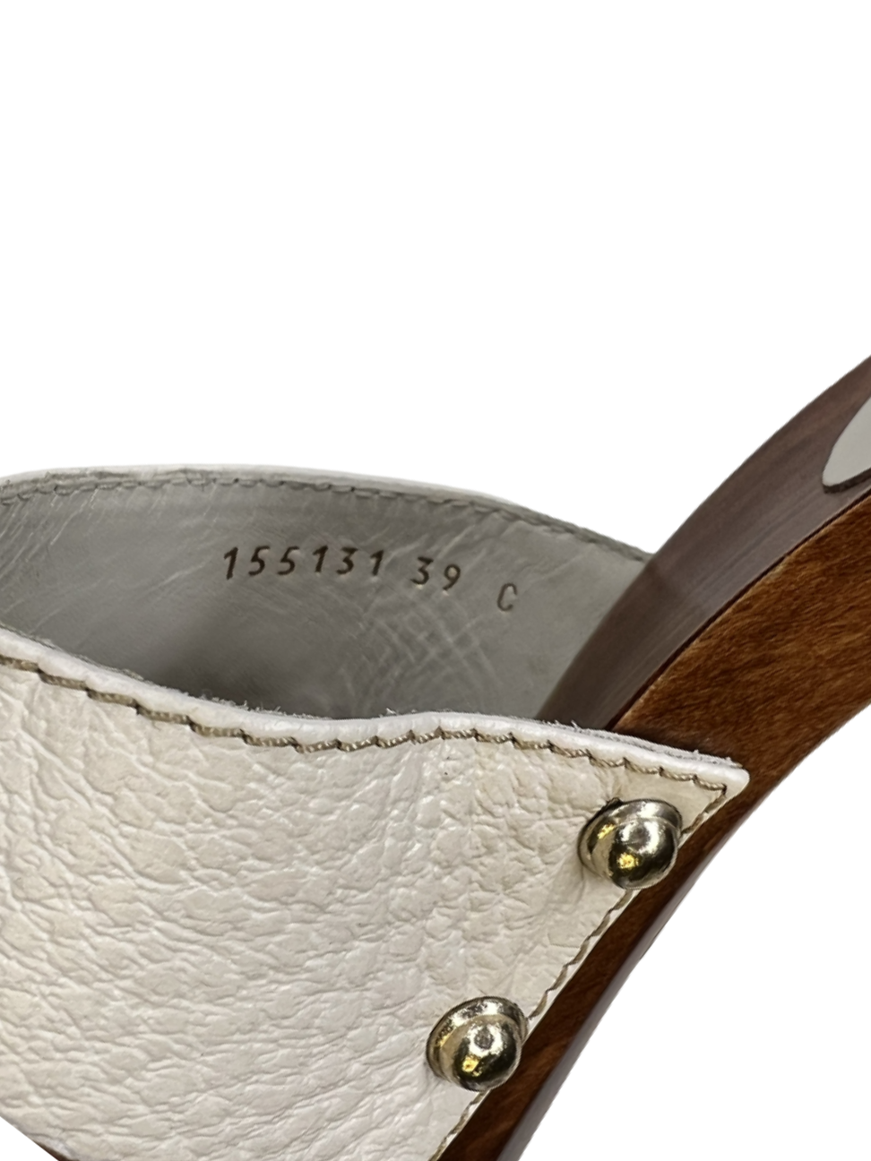 Gucci Leather and Wood Sandals - The Luxury Savvy