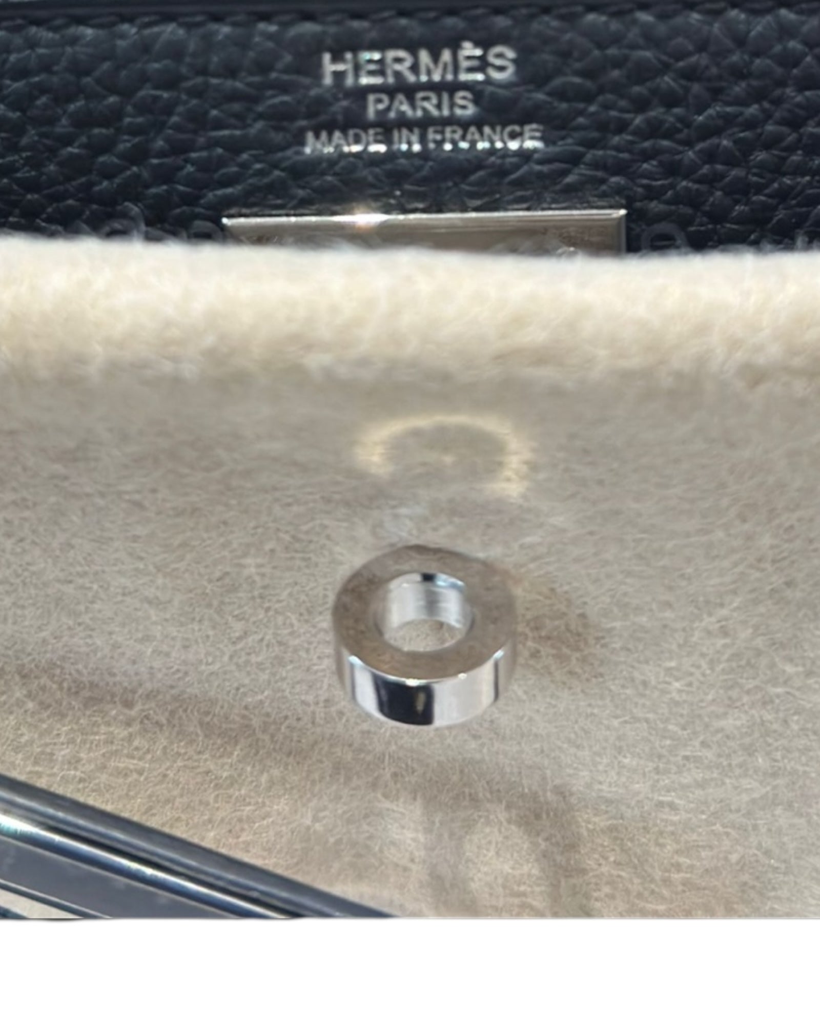 Hermès Kelly 28 Black Togo Leather - Palladium Hardware – Full Set - The Luxury Savvy