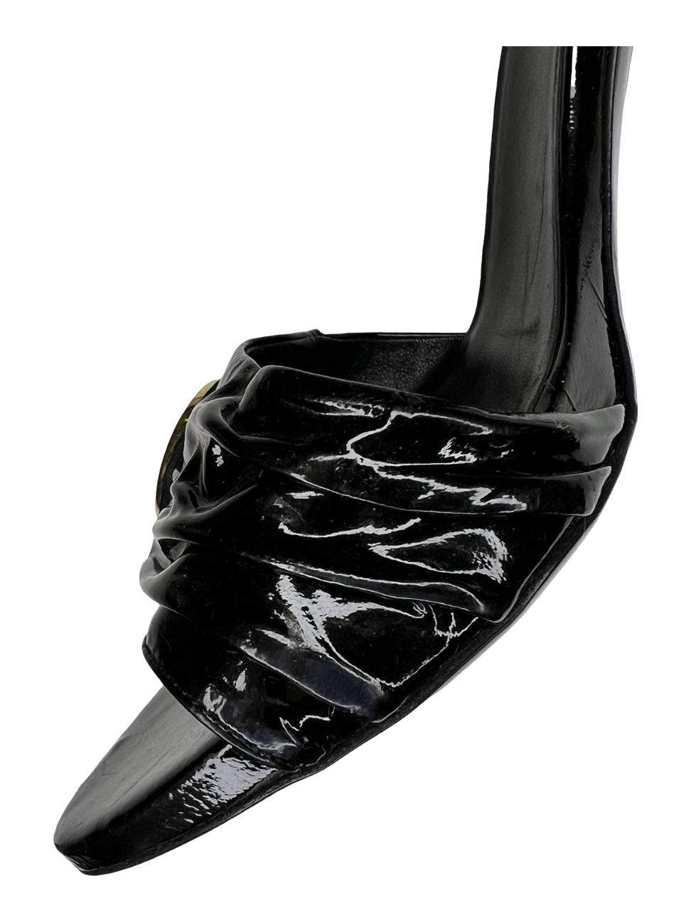 Gucci Patent Leather Sandals - The Luxury Savvy