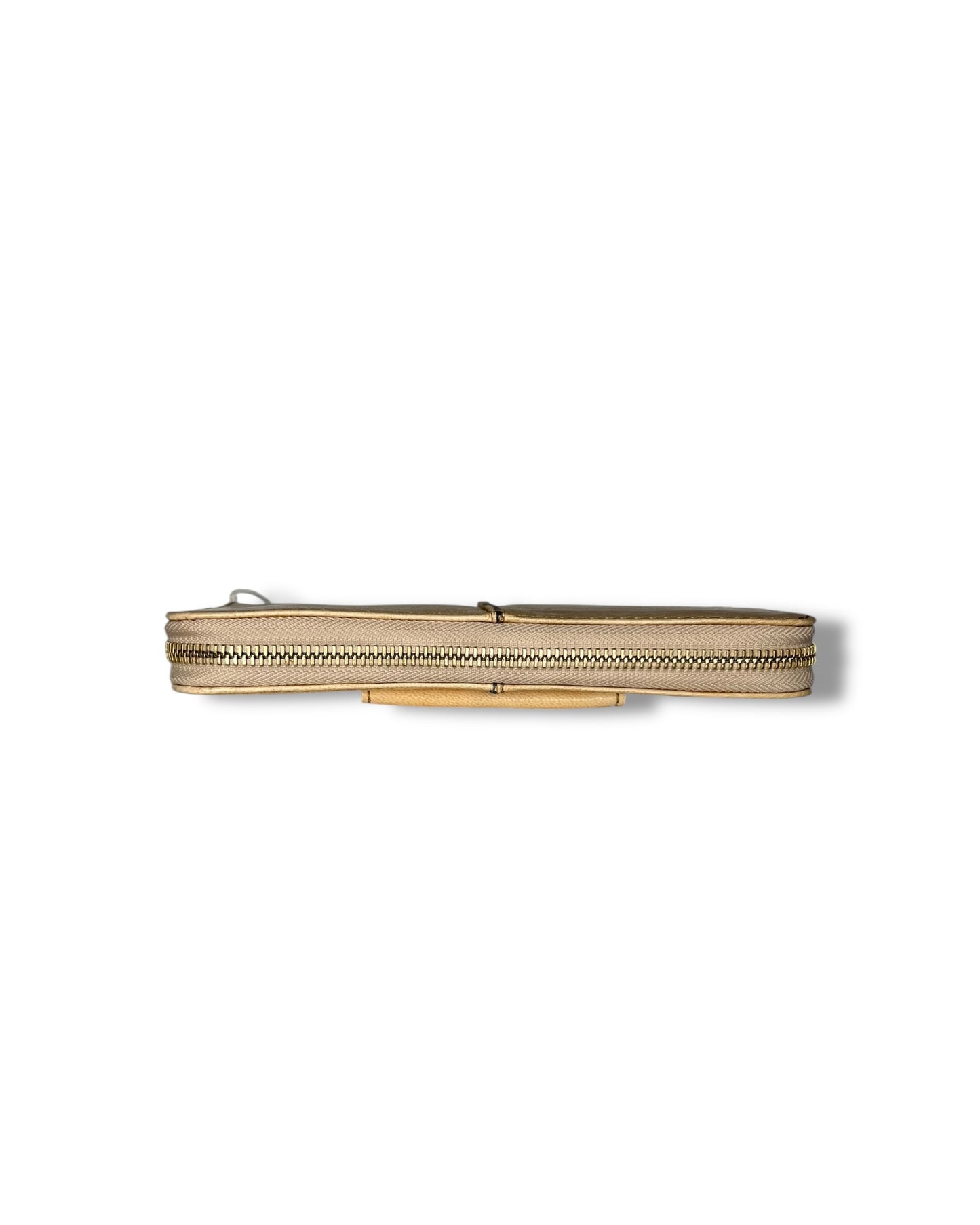 Chloé Continental Wallet – Beige Leather