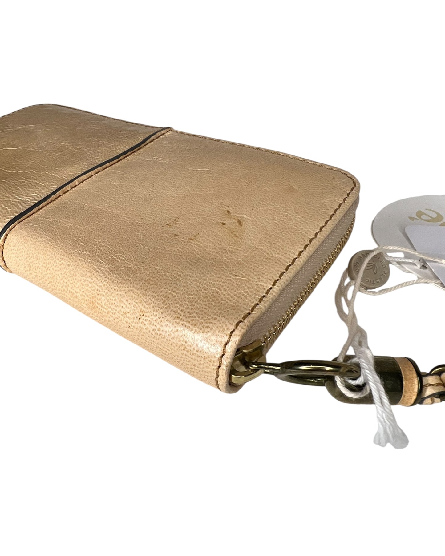 Chloé Continental Wallet – Beige Leather