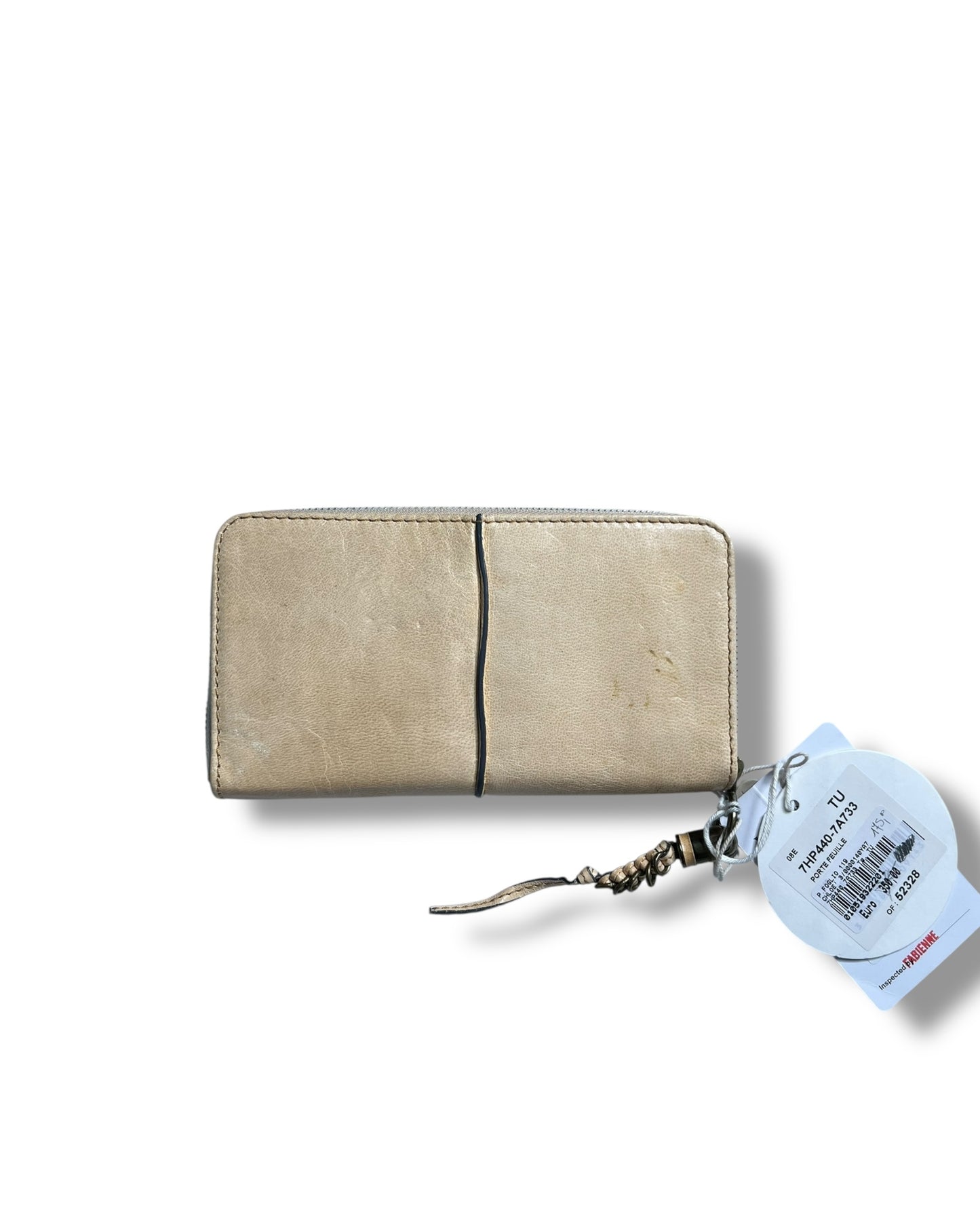 Chloé Continental Wallet – Beige Leather