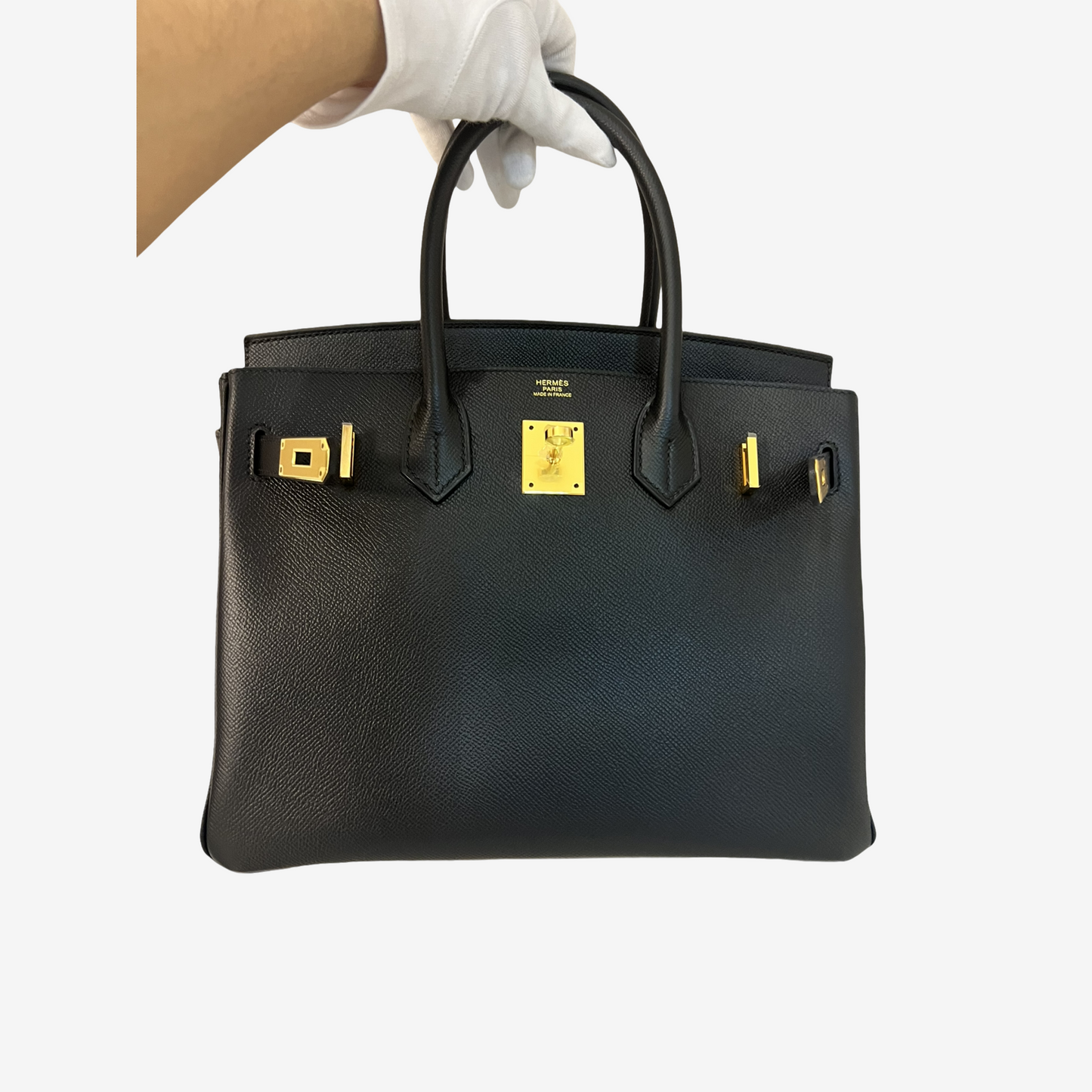Pre-owned Hermès Black Birkin 30 Gold Hardware - The Luxury Savvy