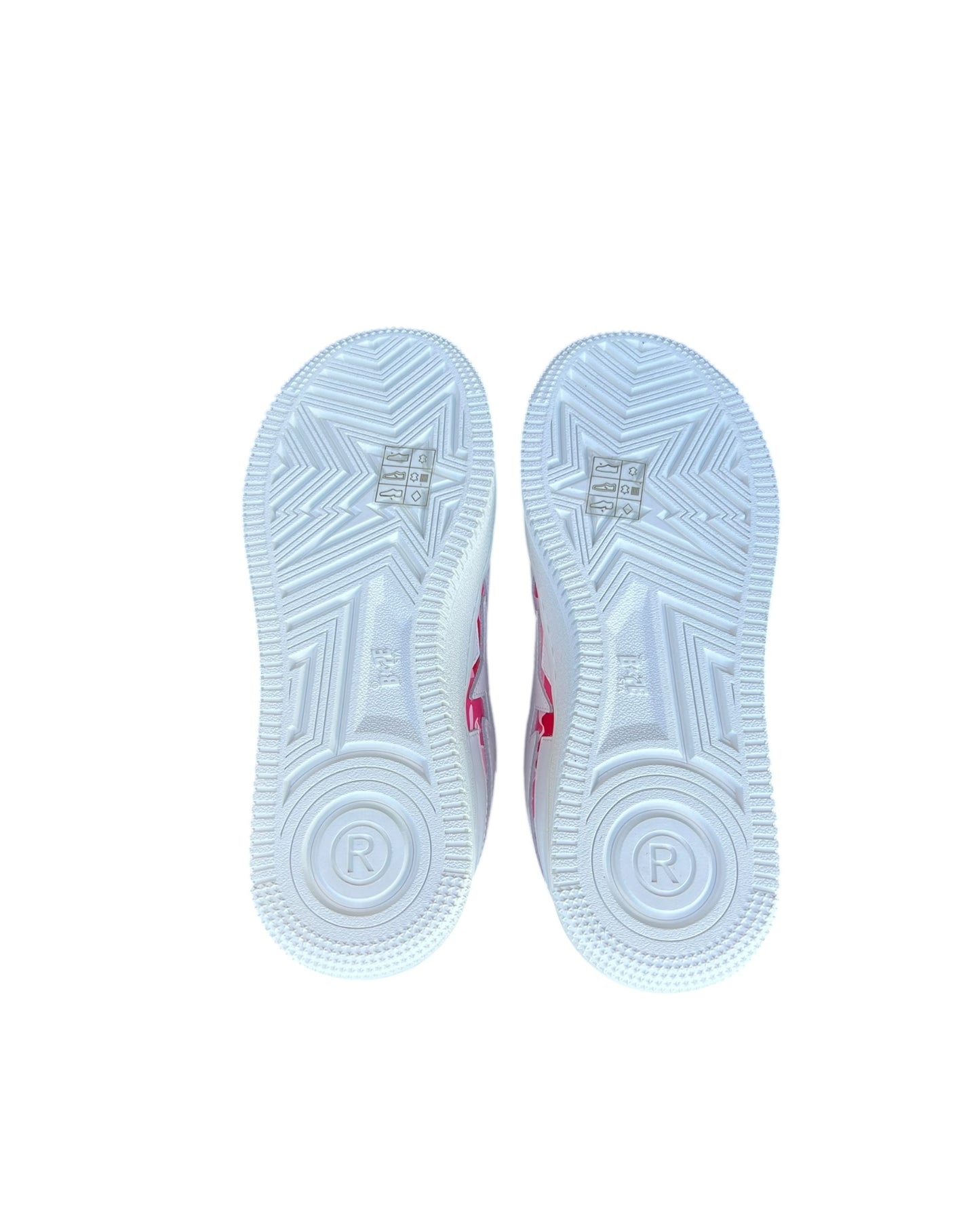 Bathing Ape BAPE STA™ ICON ABC CAMO – White x Pink - Ladies