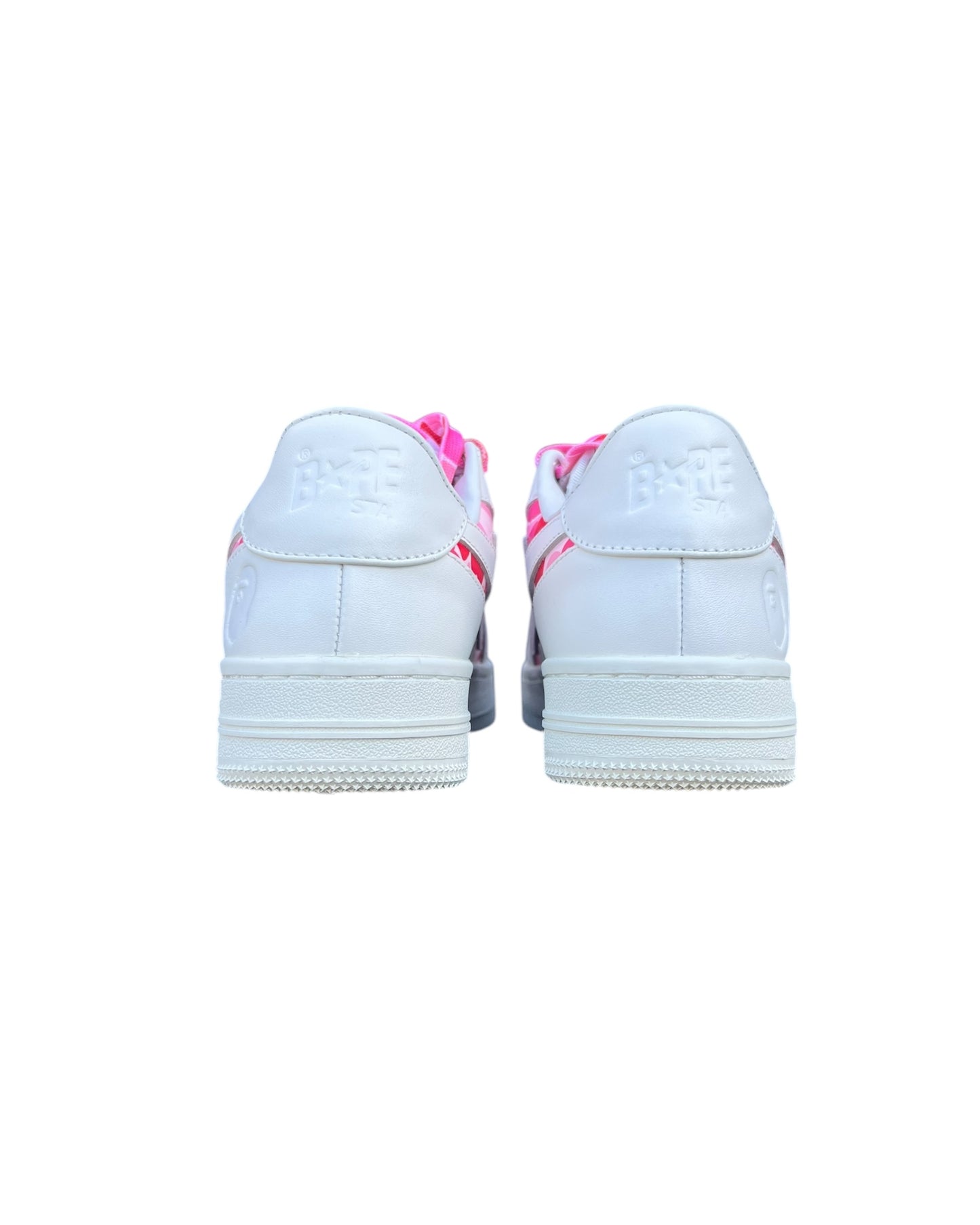Bathing Ape BAPE STA™ ICON ABC CAMO – White x Pink - Ladies
