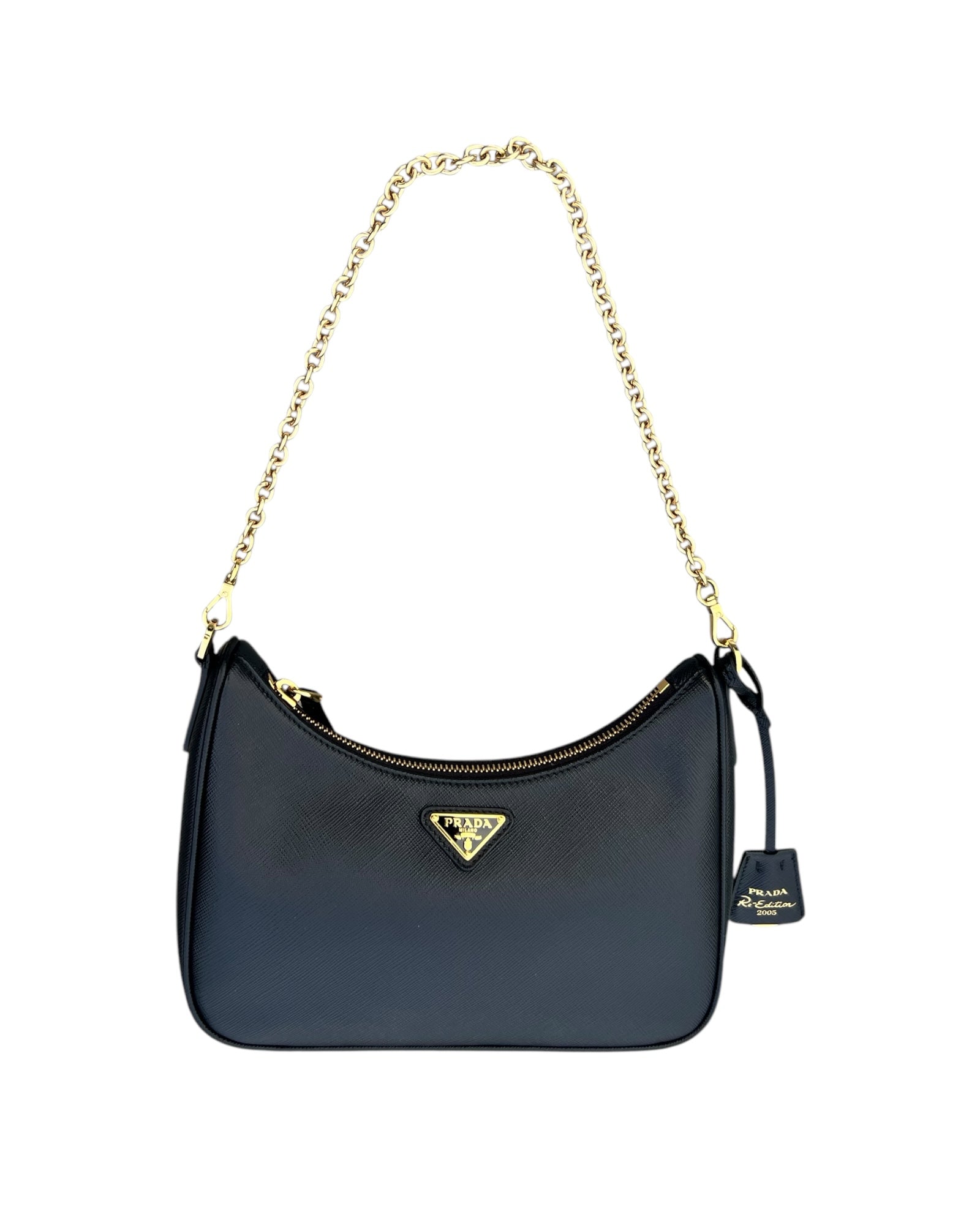 Pre-owned Prada Re-Edition 2005 Saffiano Leather Bag - The Luxury Savvy