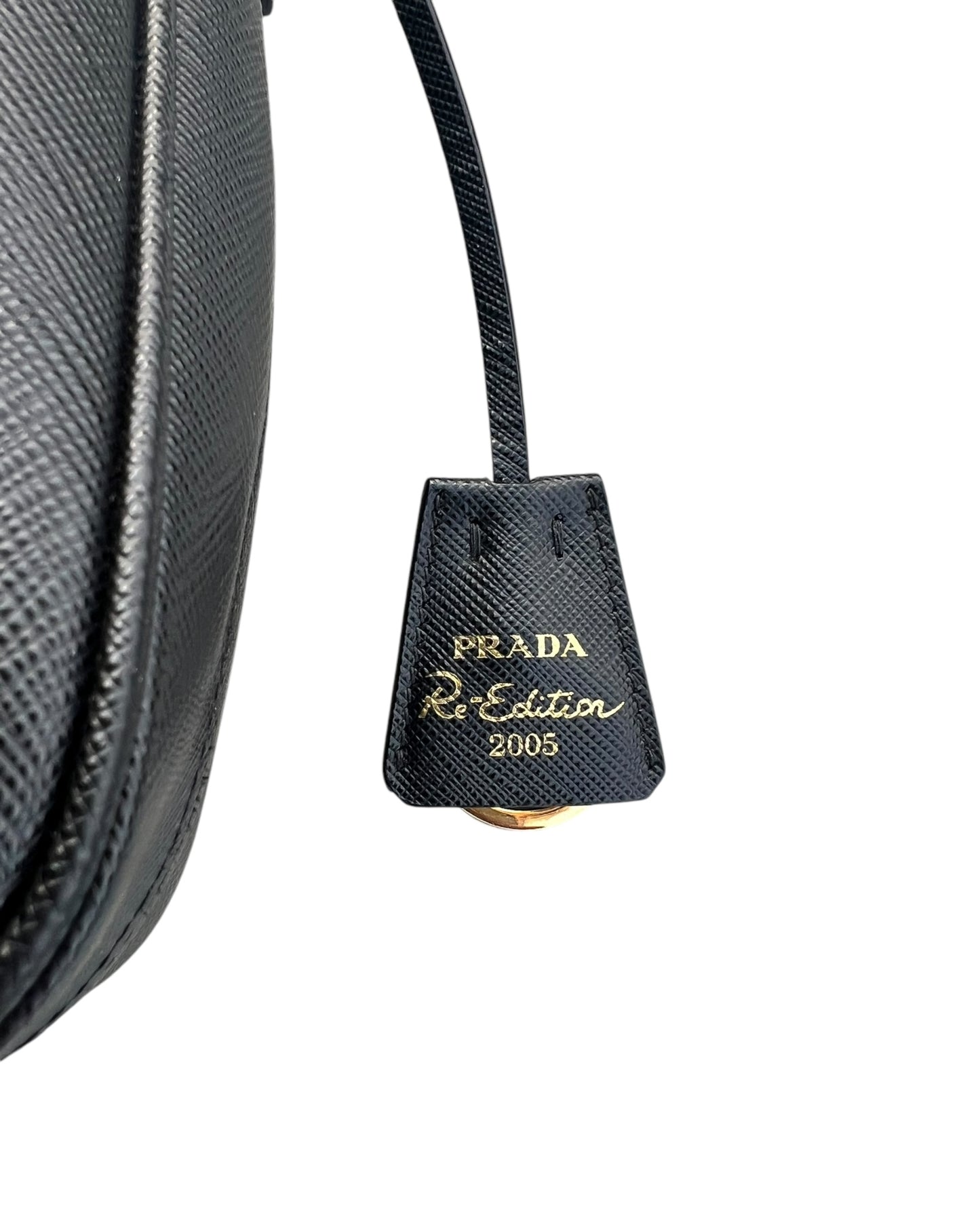 Pre-owned Prada Re-Edition 2005 Saffiano Leather Bag - The Luxury Savvy