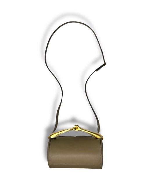 Hermès Sac Maximors – Etoupe Swift Leather with Gold Hardware (B Stamp, 2024 receipt, Full Set) - The Luxury Savvy