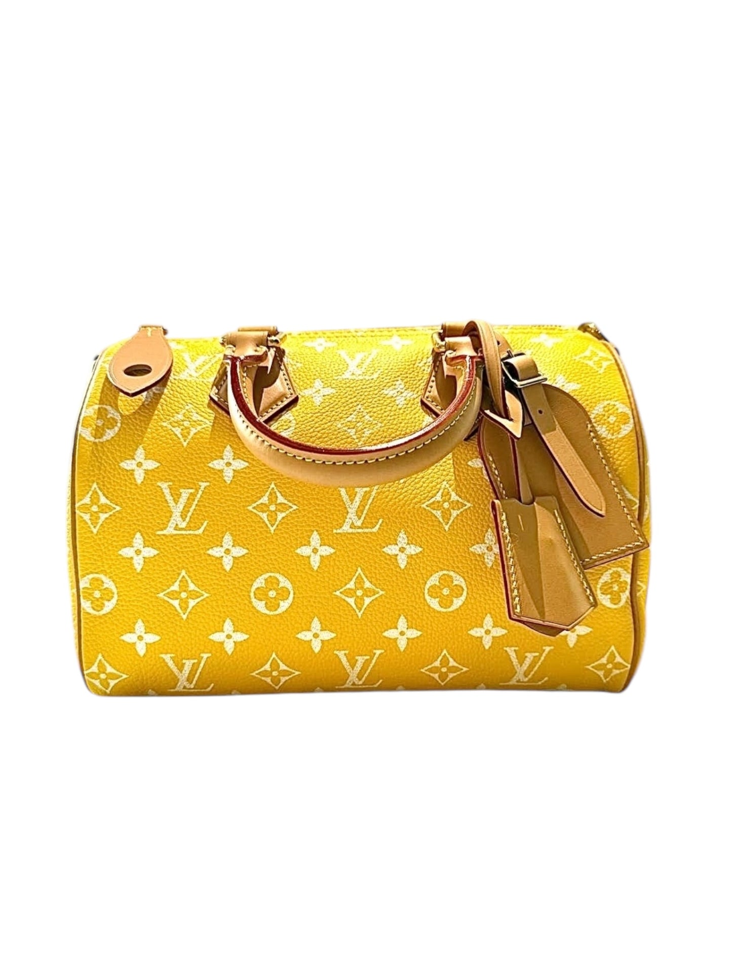 Pre-owned Louis Vuitton Speedy P9 Bandoulière 25 Bag – Rare Yellow Edition Pristine Condition - The Luxury Savvy
