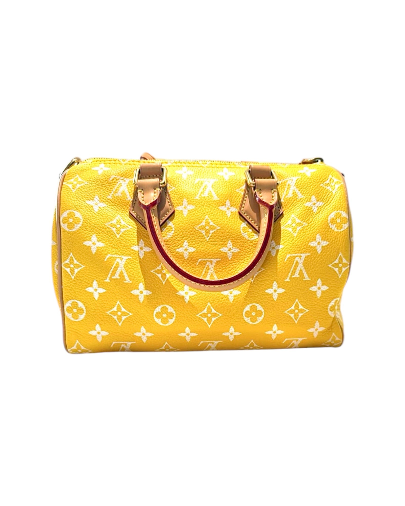 Pre-owned Louis Vuitton Speedy P9 Bandoulière 25 Bag – Rare Yellow Edition Pristine Condition - The Luxury Savvy