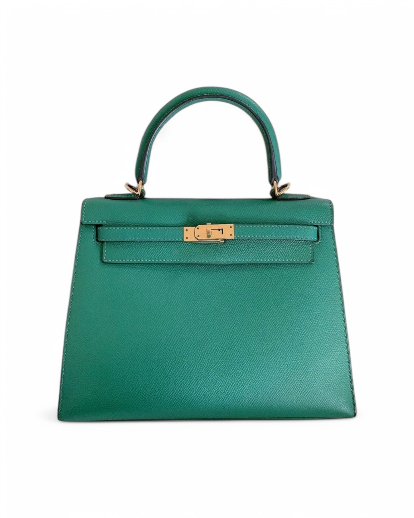 Pre-Owned Hermès Kelly 25cm Vert Vertigo GHW – Epsom Leather - The Luxury Savvy