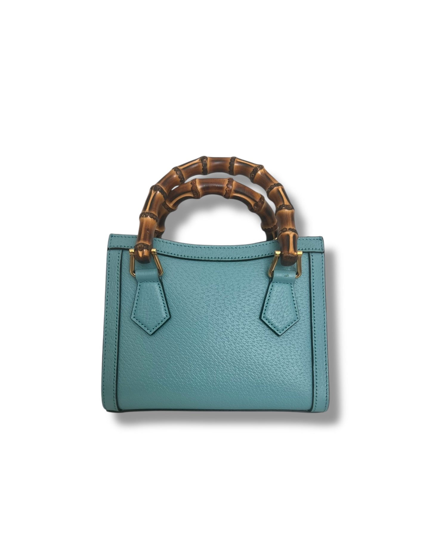 Gucci Diana Mini Tote Bag – Blue Leather