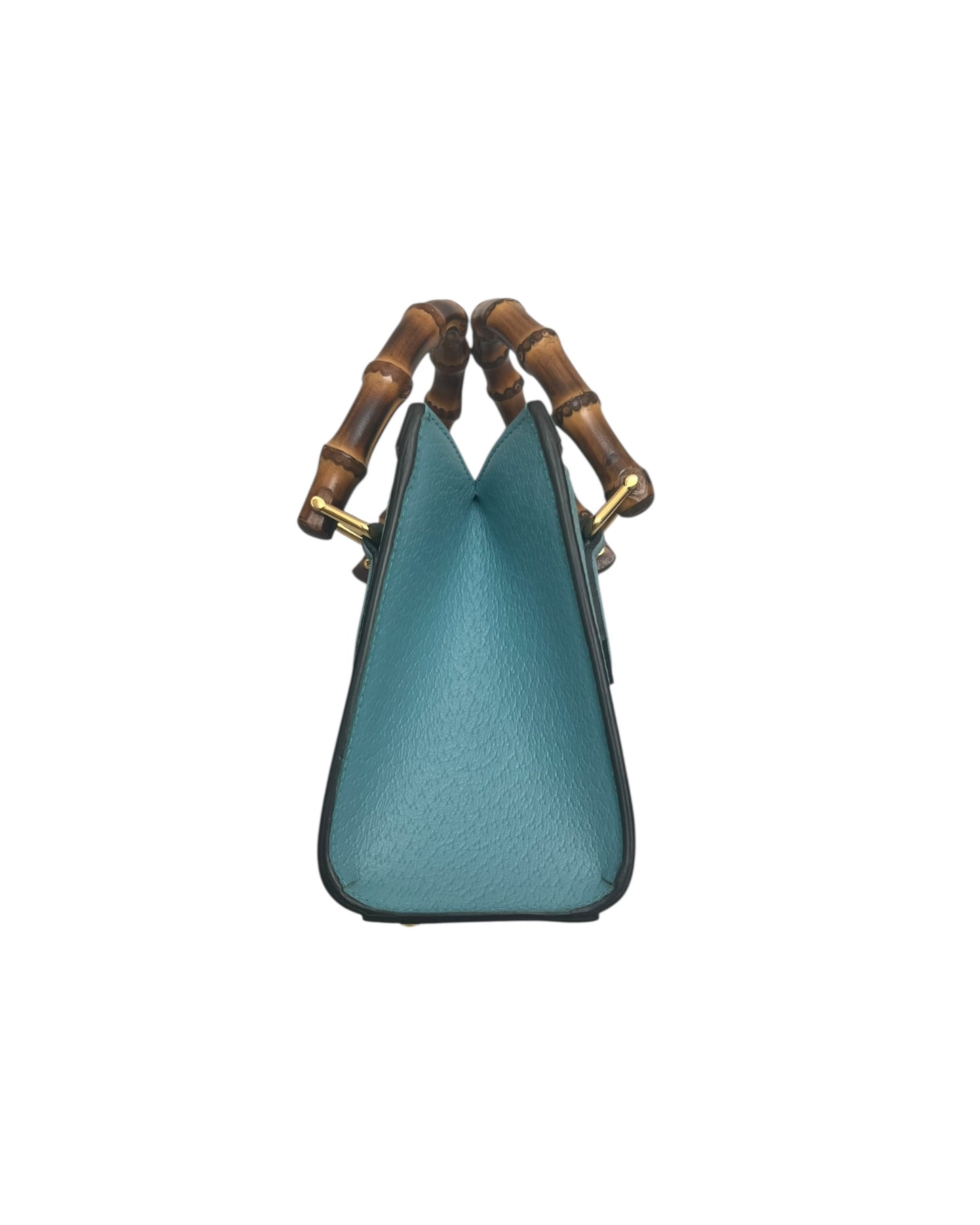 Gucci Diana Mini Tote Bag – Blue Leather
