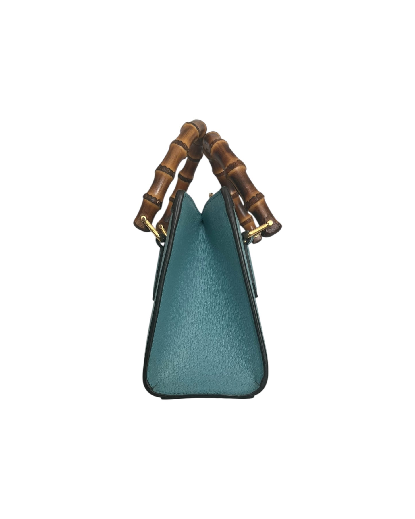 Gucci Diana Mini Tote Bag – Blue Leather