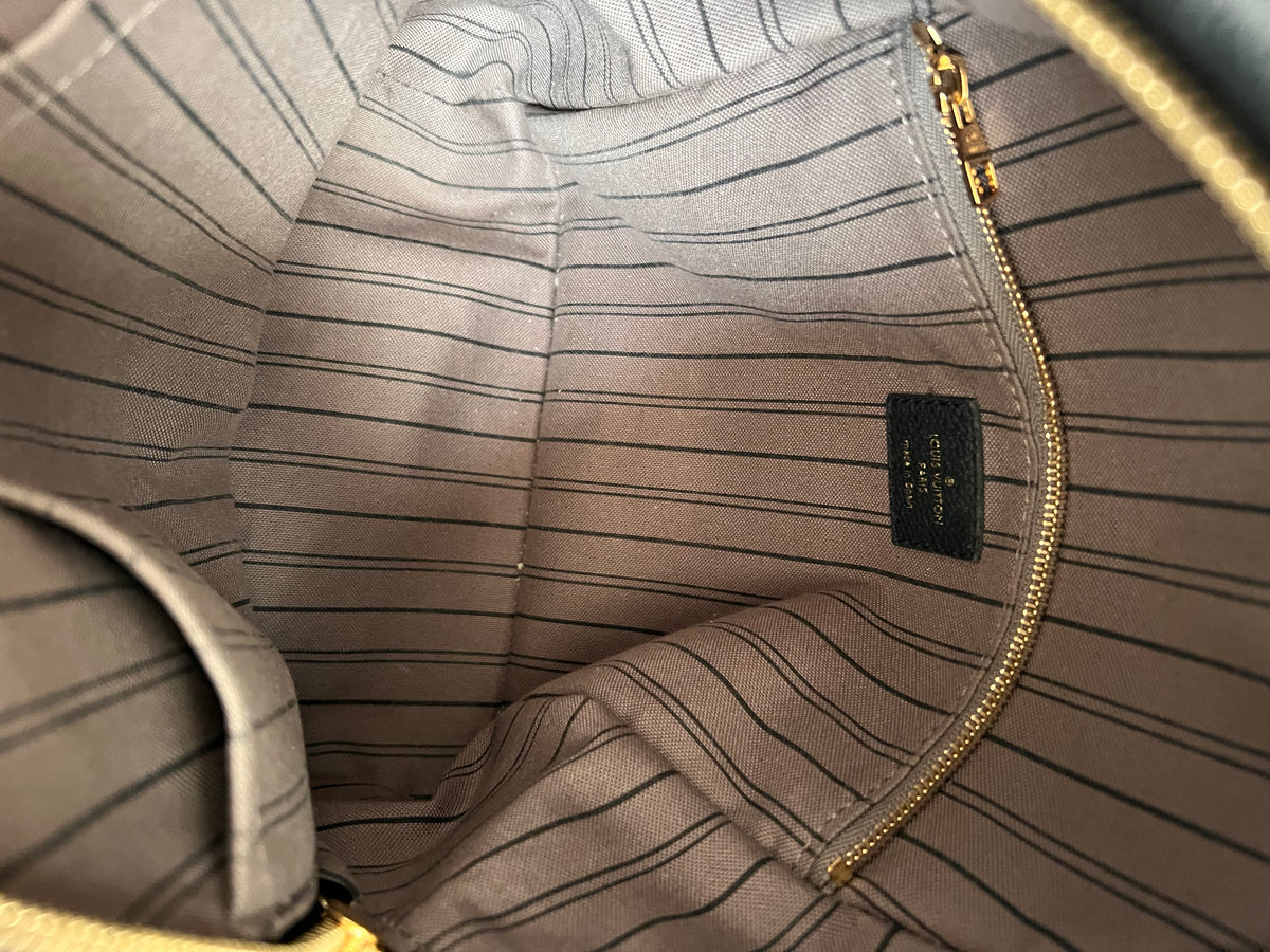 Louis Vuitton Sorbonne Backpack – Black Monogram Empreinte Leather - The Luxury Savvy