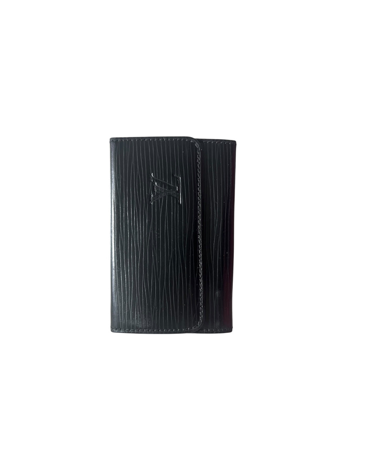 Louis Vuitton Vintage Key Holder – Black Épi Leather