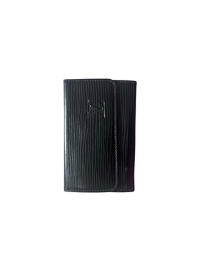 Louis Vuitton Vintage Key Holder – Black Épi Leather