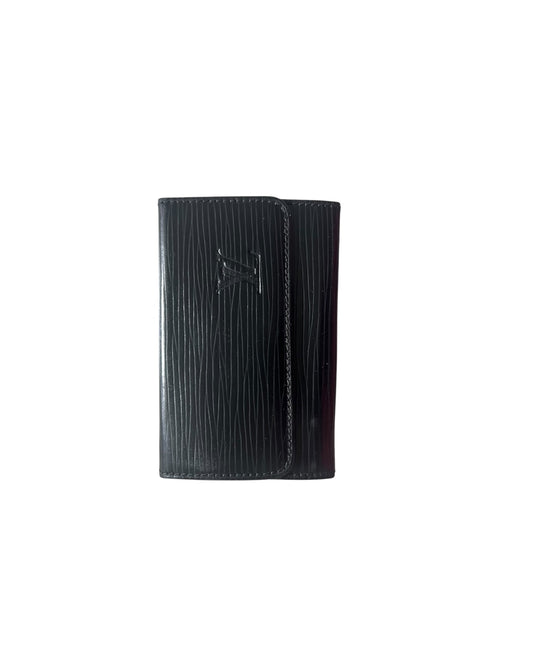 Louis Vuitton Vintage Key Holder – Black Épi Leather