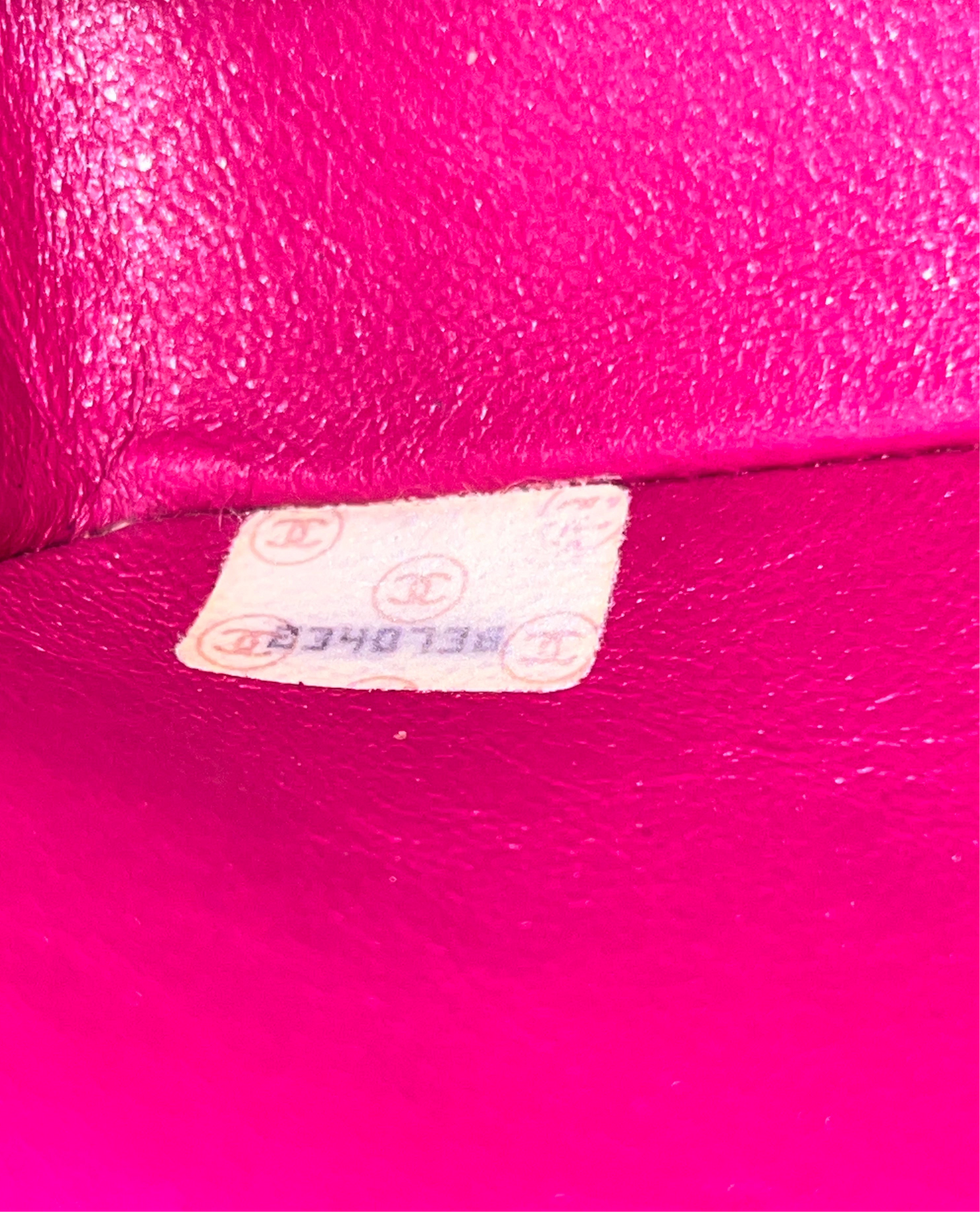 Chanel Vintage Classic Mini Square Flap Bag – Purple Lambskin with 24k Gold - Plated Hardware
