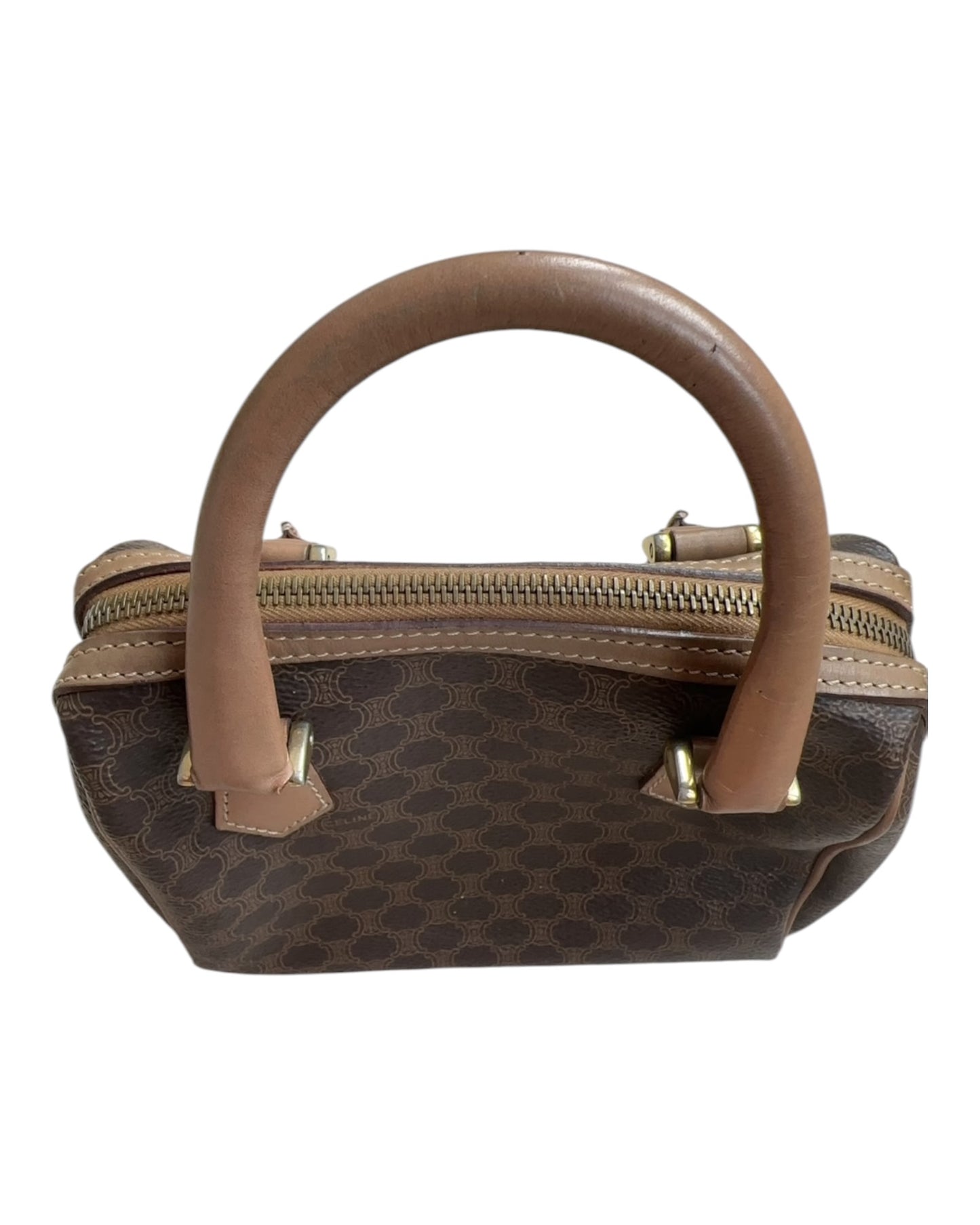 Vintage Céline Macadam Mini Boston Bag