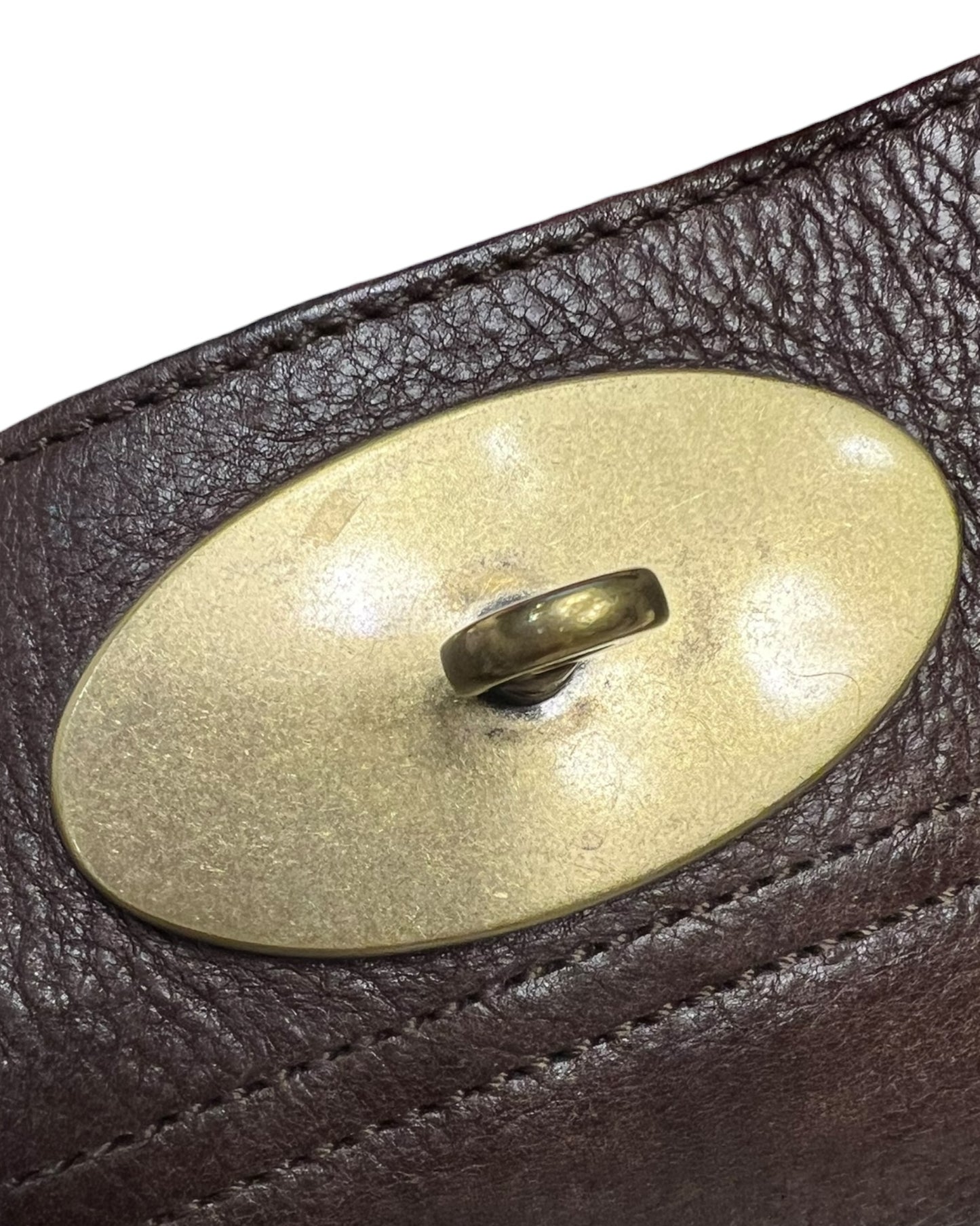 Pre-Loved Mulberry Bayswater - East West - Brown Leather Bag - The Luxury Savvy