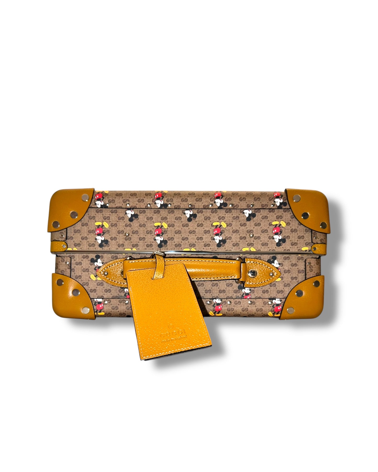 Gucci x Disney Mickey Mouse GG Supreme Suitcase