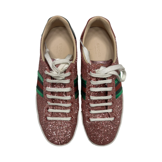 GUCCI SPARKLY TRAINERS - The Luxury Savvy