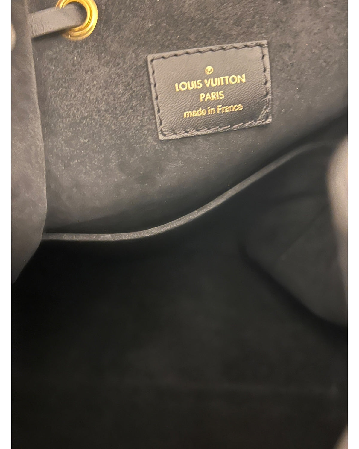Louis Vuitton Montsouris Backpack – Black Monogram Empreinte Leather