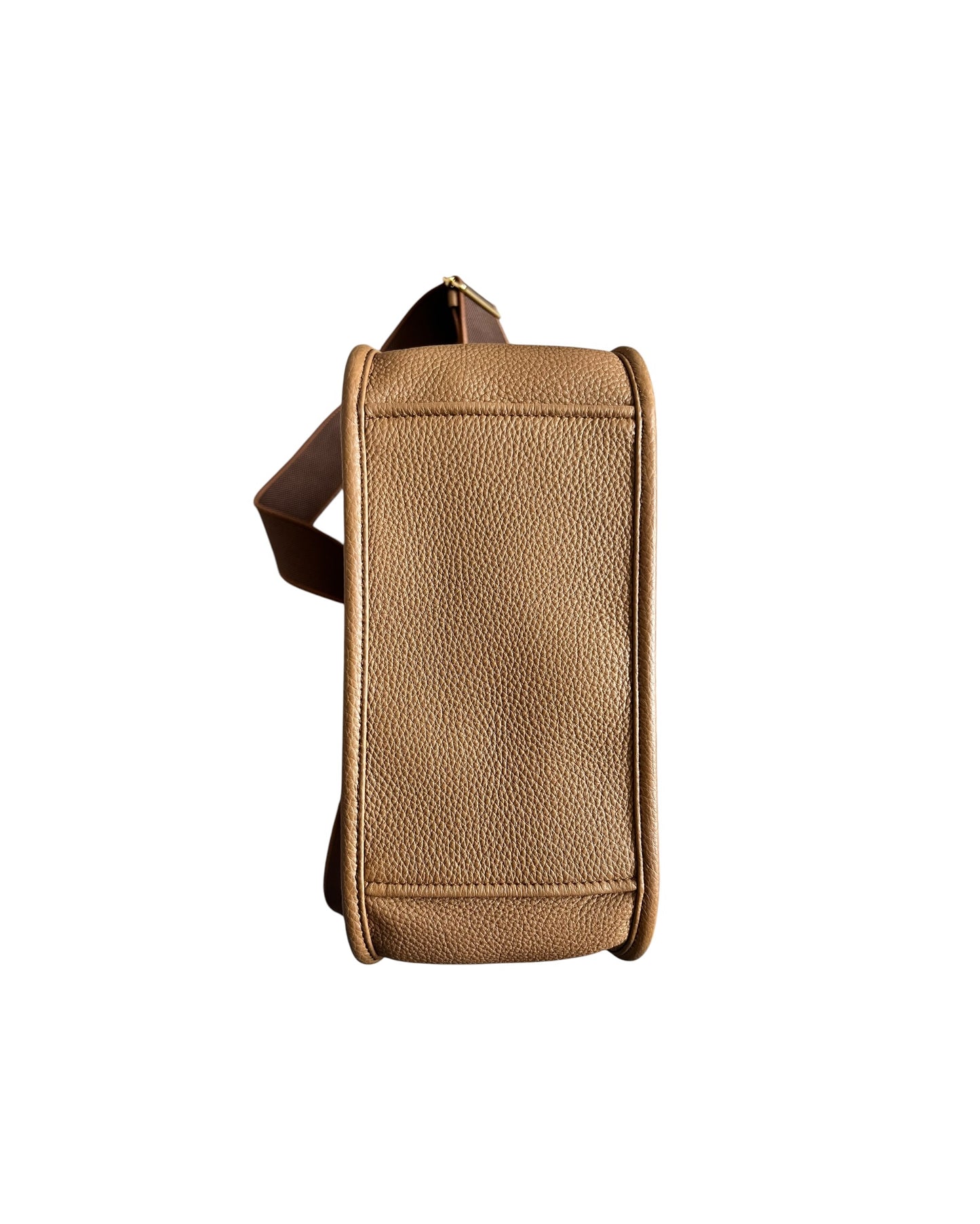 Prada Medium Leather Shoulder Bag - Tan - The Luxury Savvy