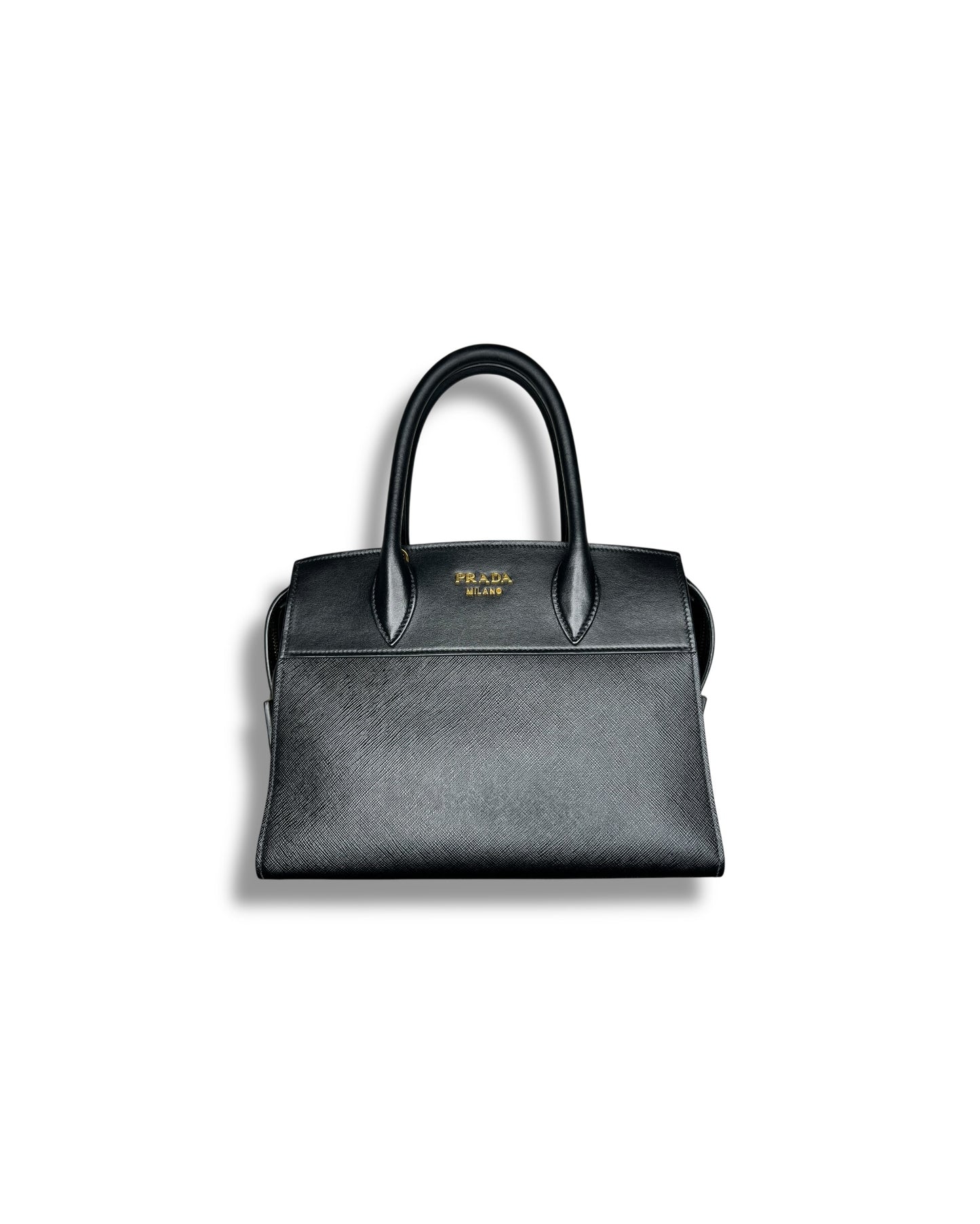 Prada Saffiano City Tote Bag – Black (Nero) - The Luxury Savvy