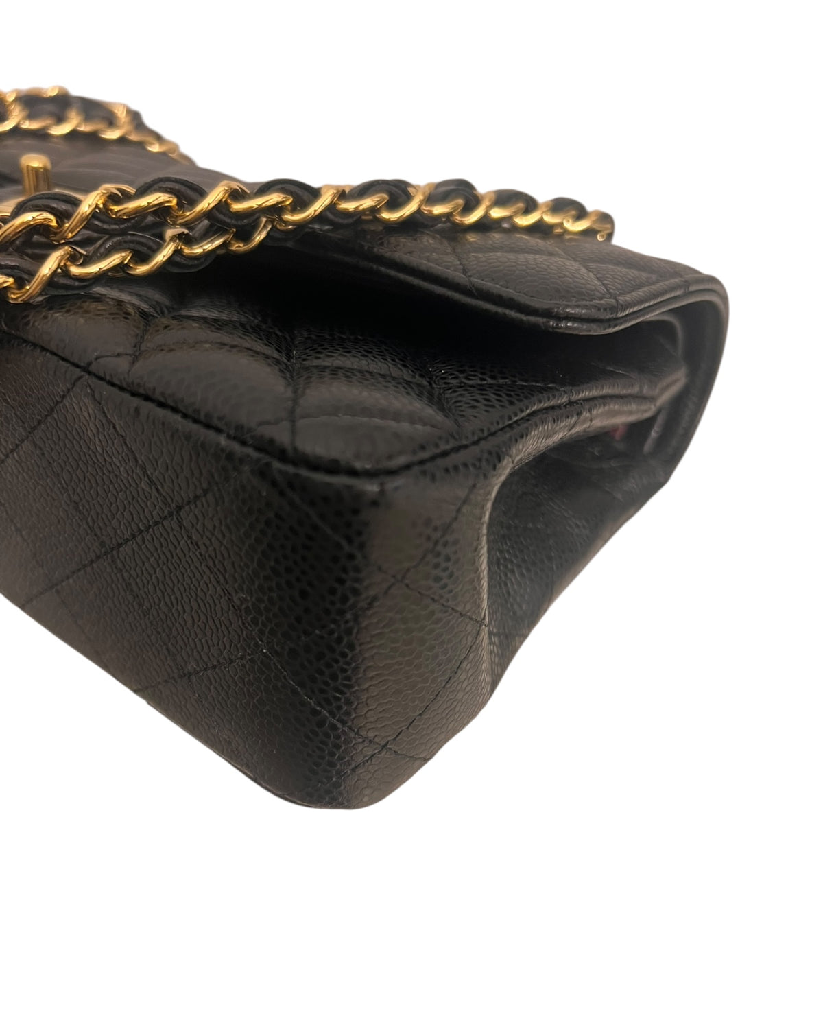 Chanel Classic Medium Flap Bag – Caviar Leather, Gold Hardware | Pre-Owned