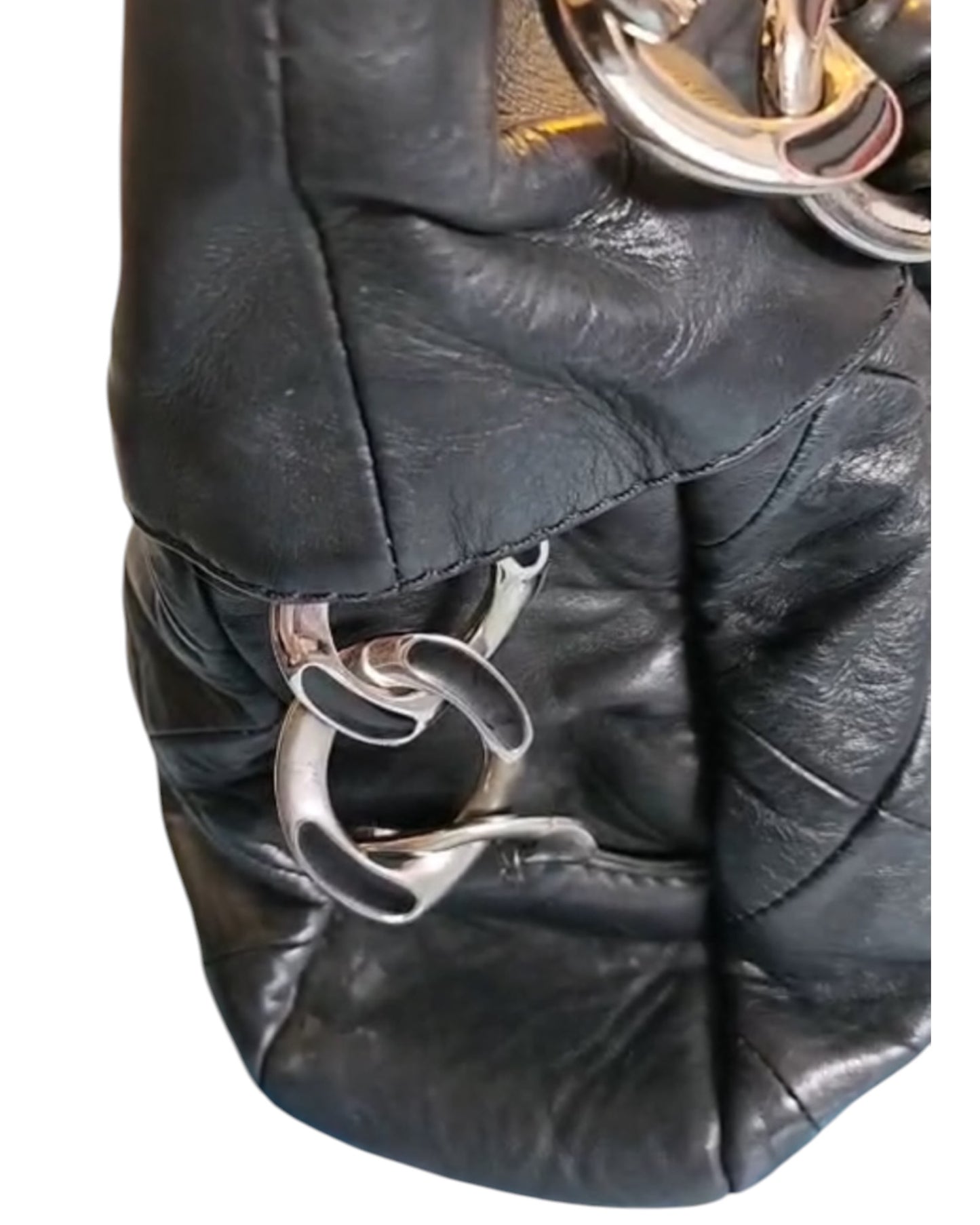 Chanel Lambskin Leather Hobo Bag – Black | Silver-Tone Hardware
