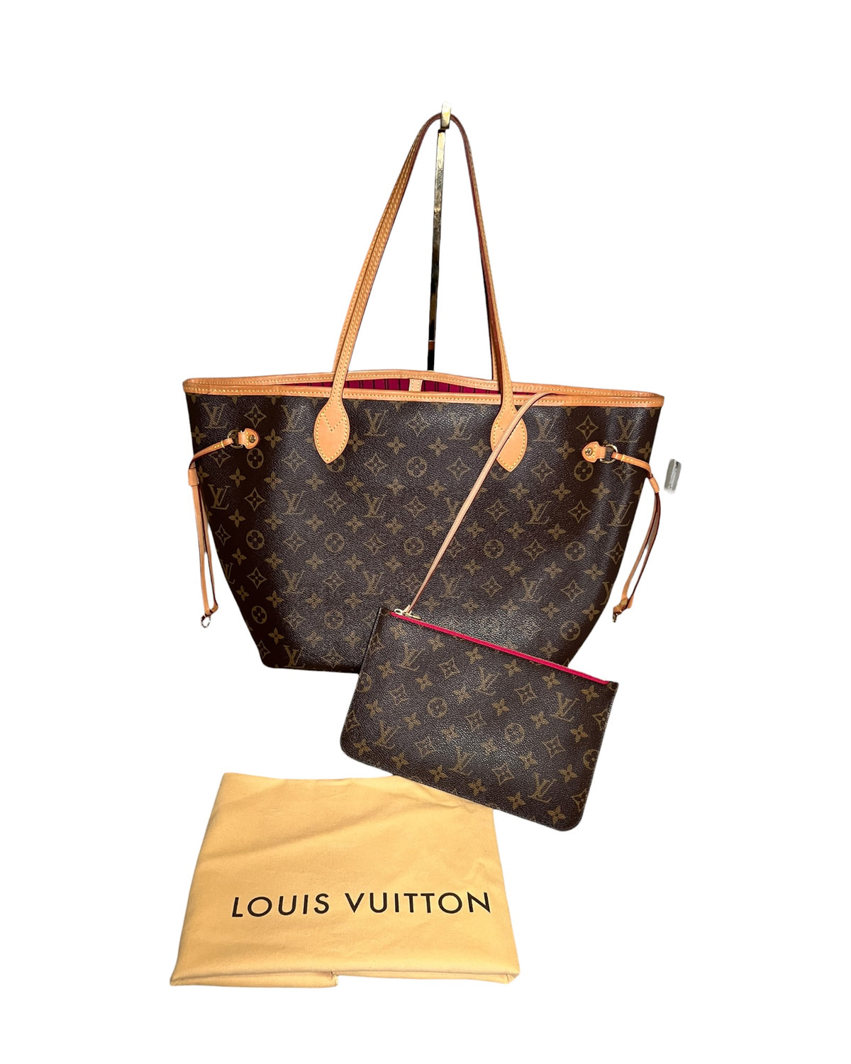 Louis Vuitton Neverfull MM Monogram Canvas Tote Bag