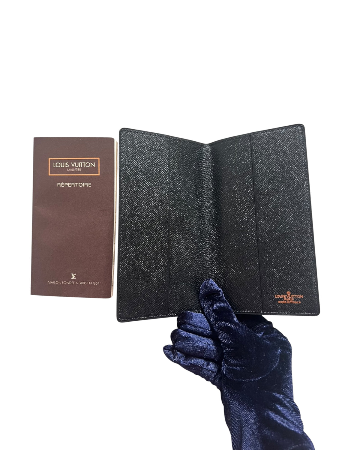 Louis Vuitton Vintage Pocket Phone Book – Black Épi Leather