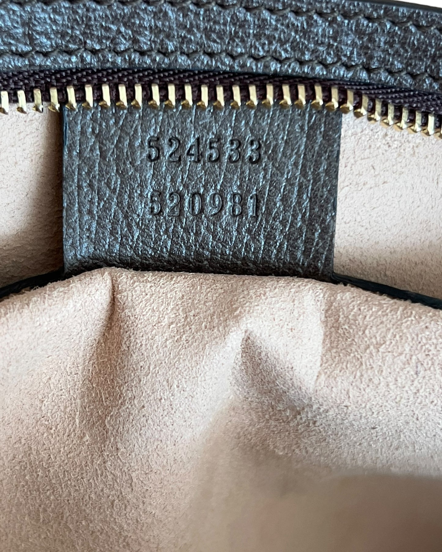 Gucci Ophidia GG Supreme Medium Top Handle Bag Beige Canvas & Brown Leather - The Luxury Savvy