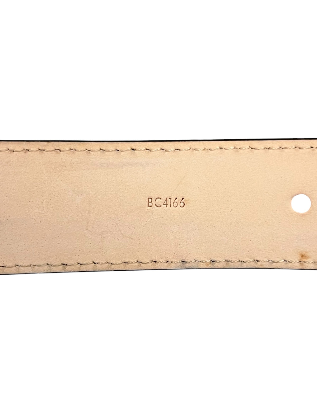 Louis Vuitton Twist 40mm Belt Black Epi Leather Gold Hardware