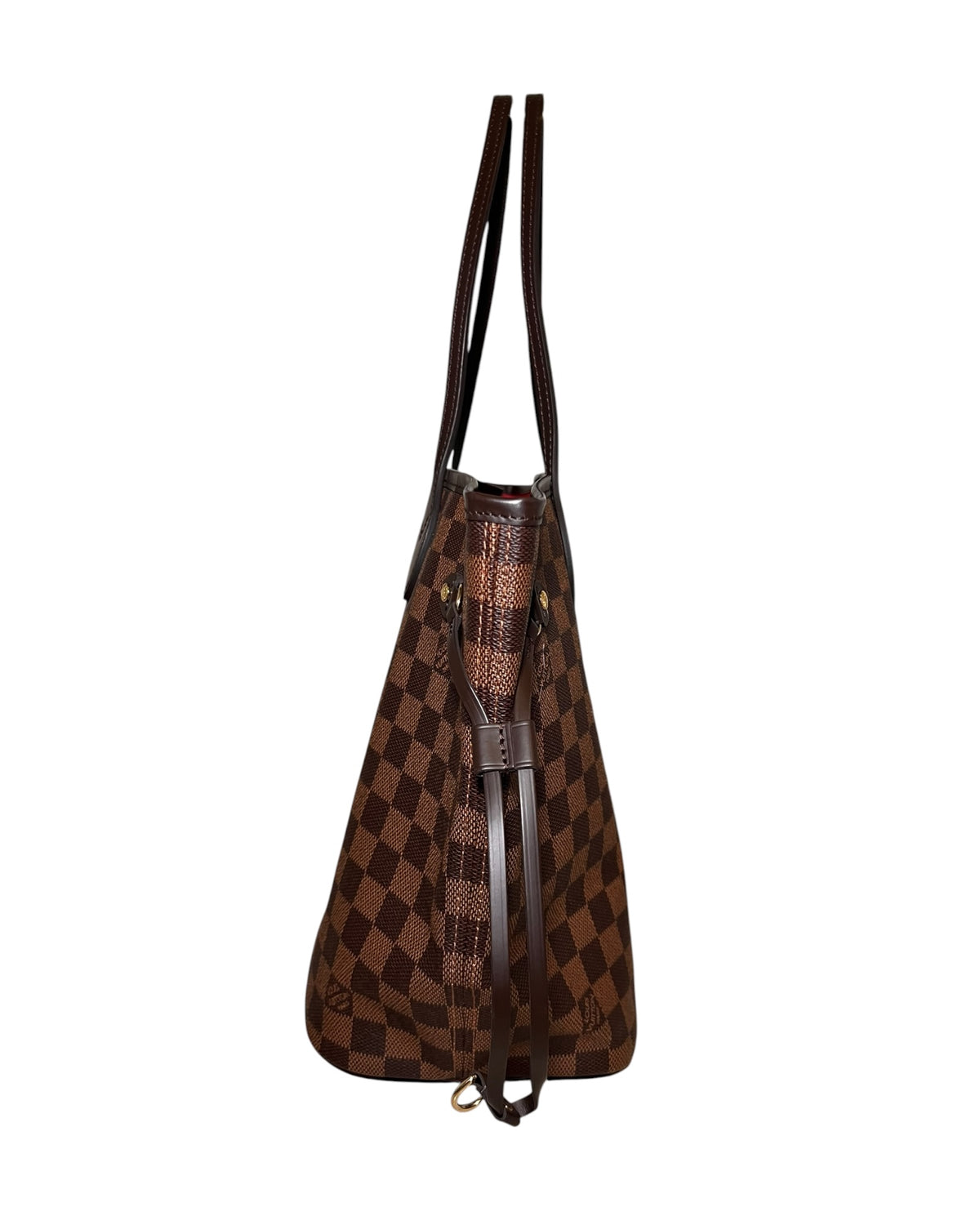 Louis Vuitton Neverfull MM Damier Ebene Canvas Tote Bag