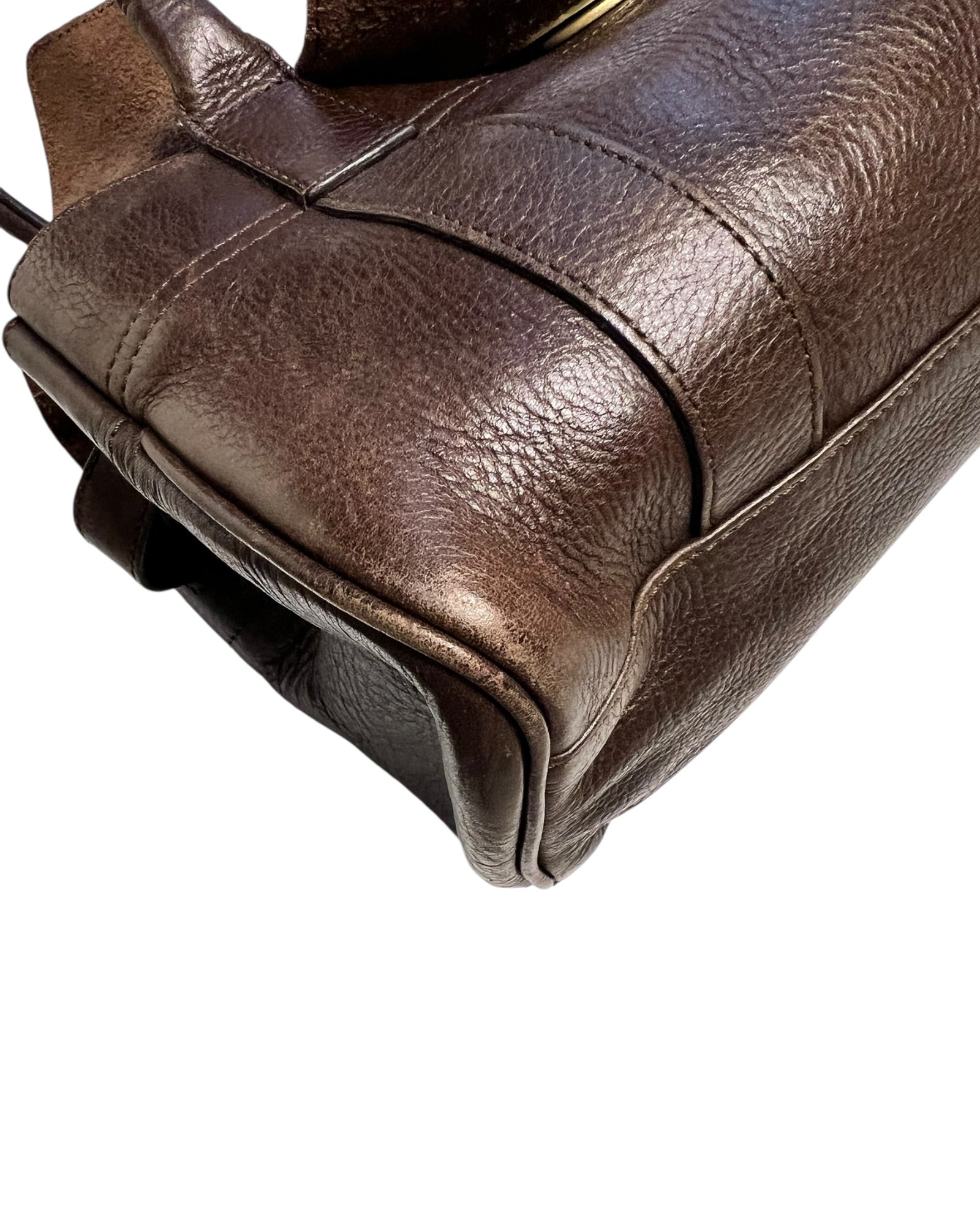 Pre-Loved Mulberry Bayswater - East West - Brown Leather Bag - The Luxury Savvy