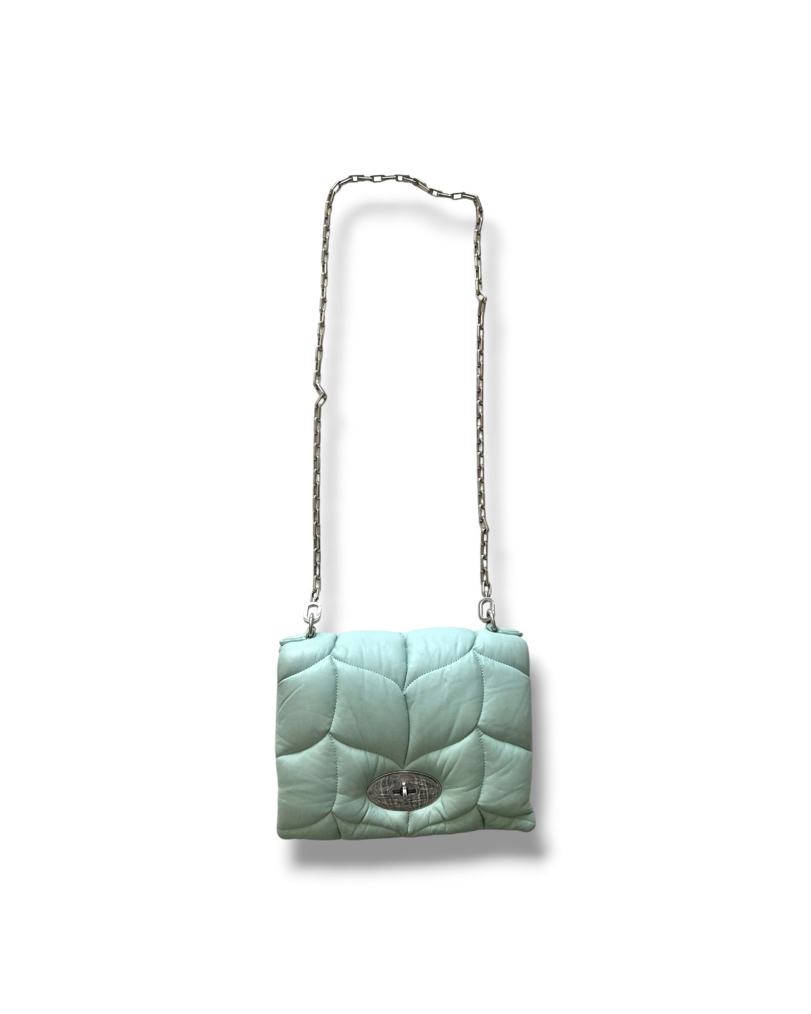 Mulberry Softie Bag - Nappa Leather - Light Blue - The Luxury Savvy