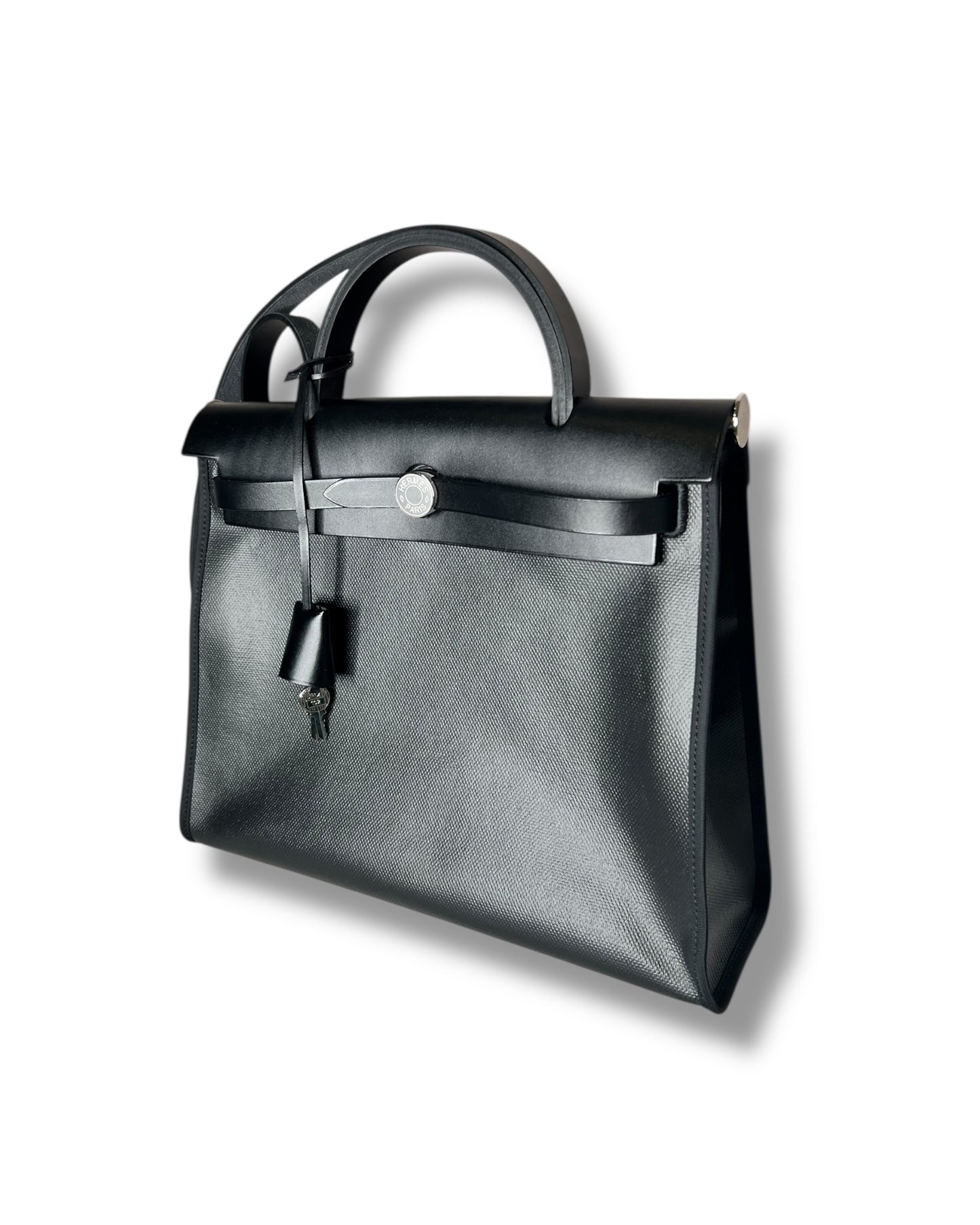 Hermès Herbag Zip 31 – Black Palladium Hardware (Full Set)