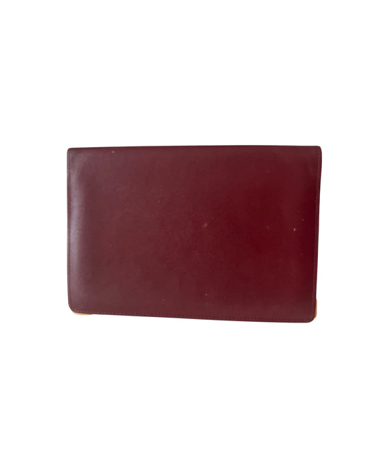 Cartier Vintage Leather Passport Size Document Holder
