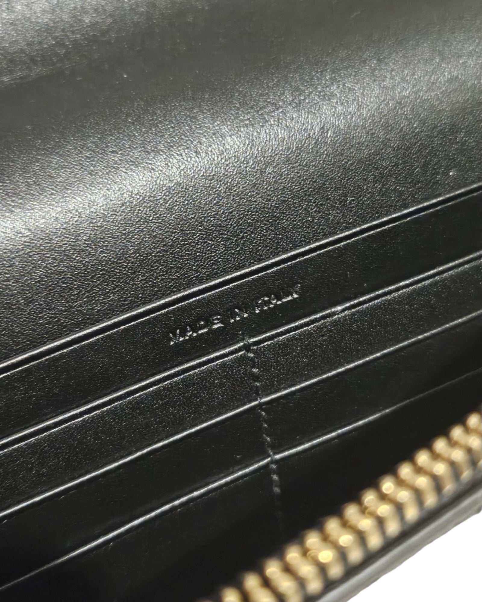 Saint Laurent Black Lambskin Tassel Wallet on Chain - The Luxury Savvy