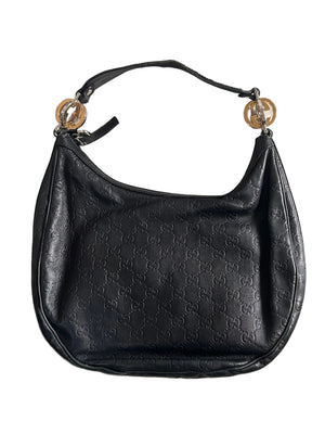 Gucci GG Black Hobo Bag