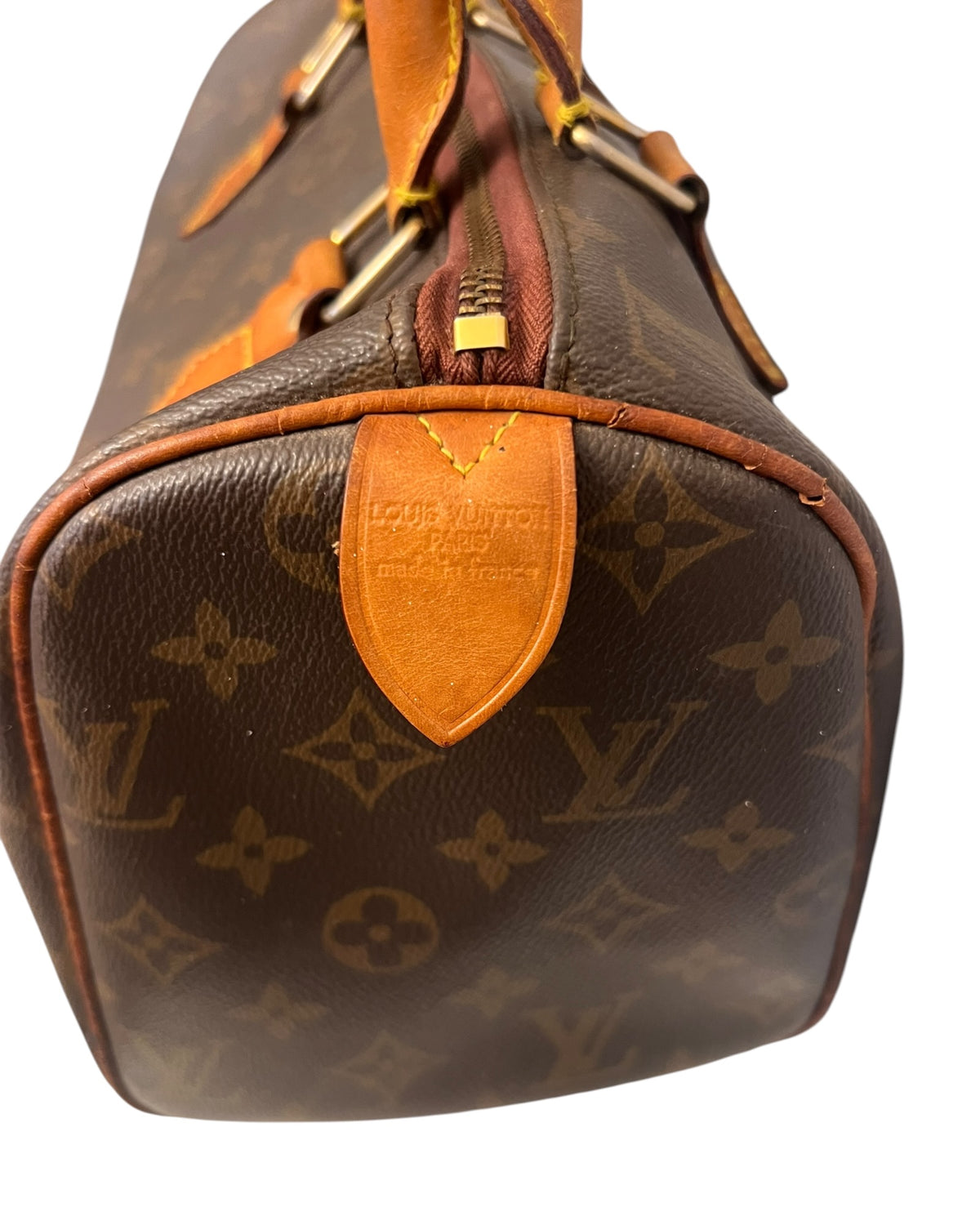 Vintage Louis Vuitton Speedy 30 Monogram Canvas Handbag