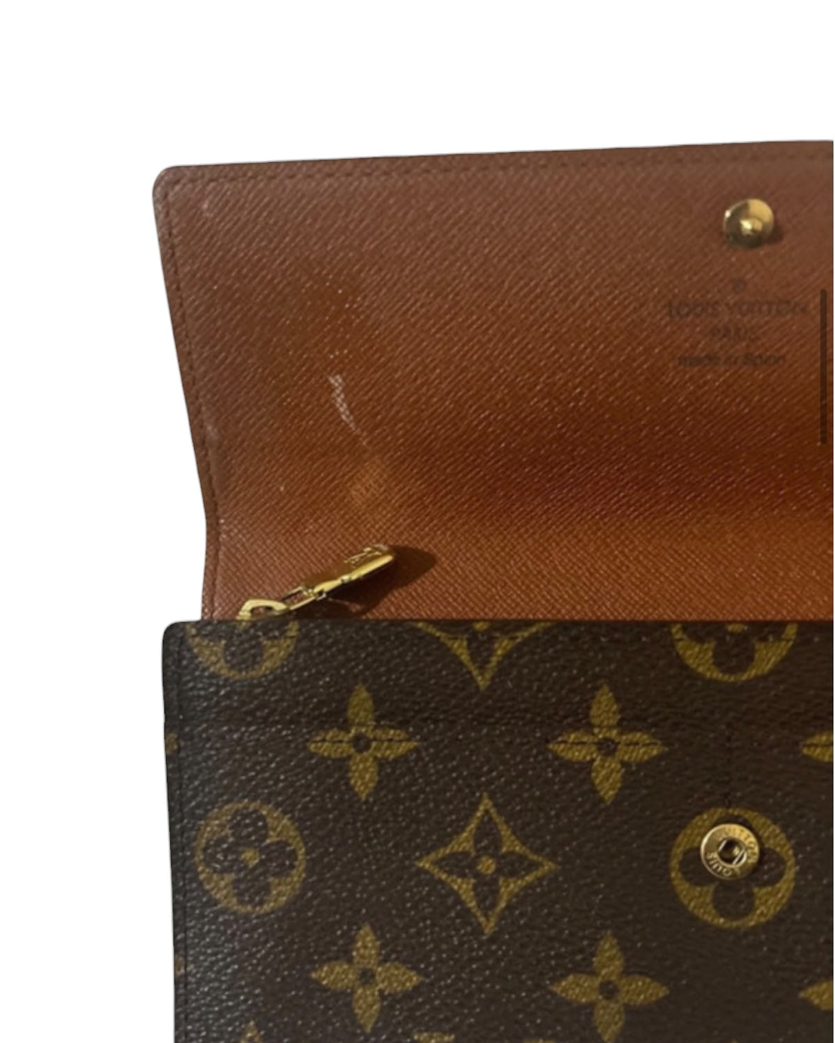 Louis Vuitton Vintage Monogram Canvas Long Wallet