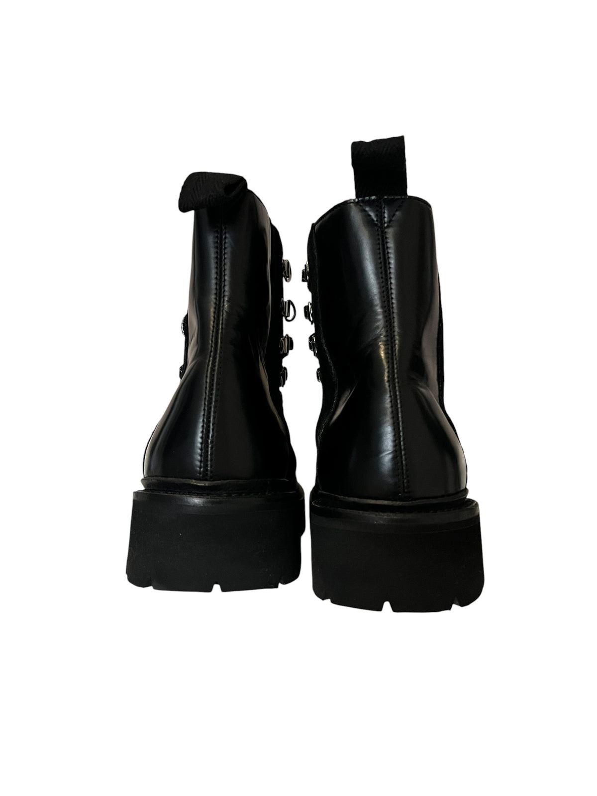 Grenson Nanette Black Leather & Suede