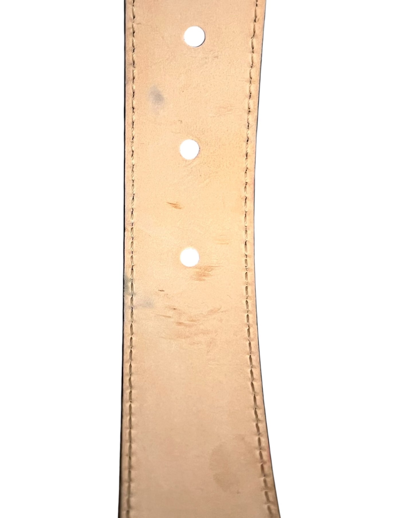 Louis Vuitton Twist 40mm Belt Black Epi Leather Gold Hardware