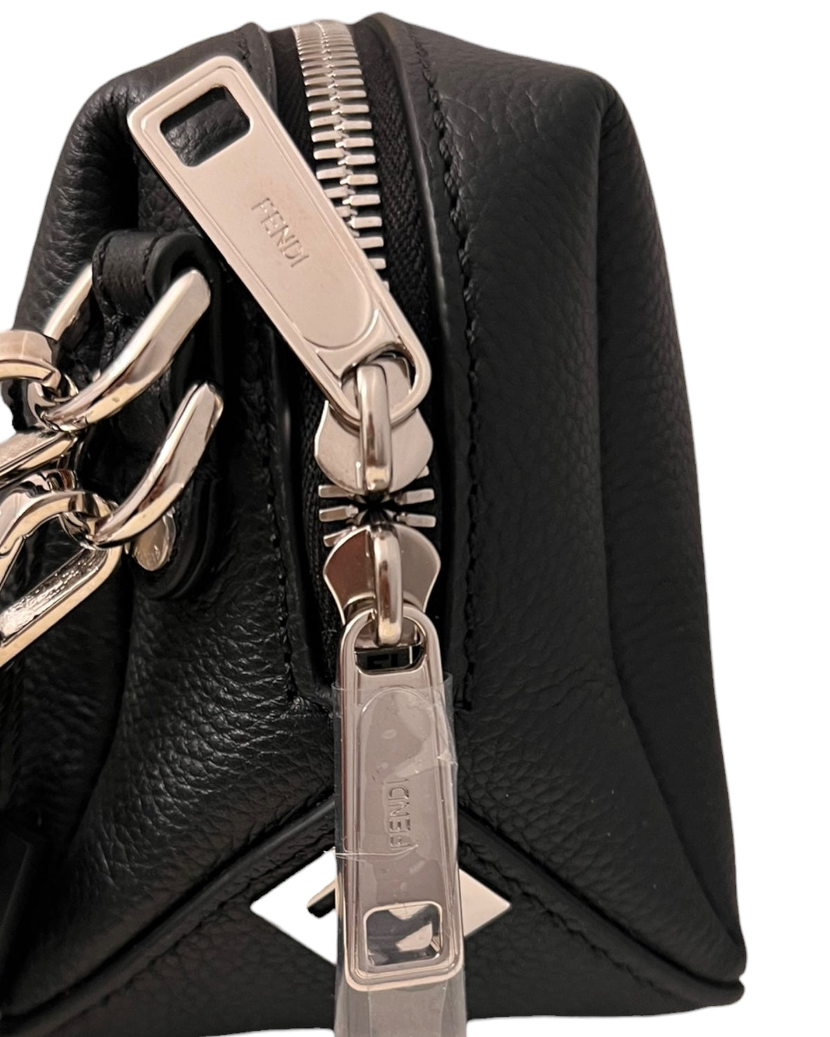Fendi Black Leather Crossbody Bag