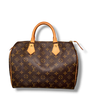 Louis Vuitton Speedy 30 Monogram Canvas Handbag
